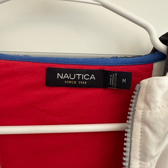NWT Nautica Split Color Hoodie - Picture 4 of 5